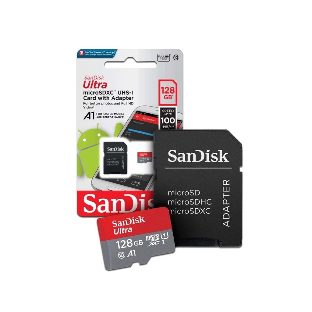 Cartão de Memória Micro SD 128GB Classe 10