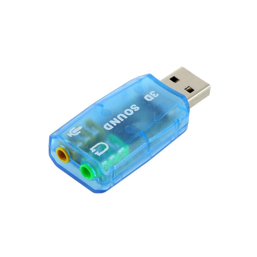 Placa de Som USB 2 Saidas