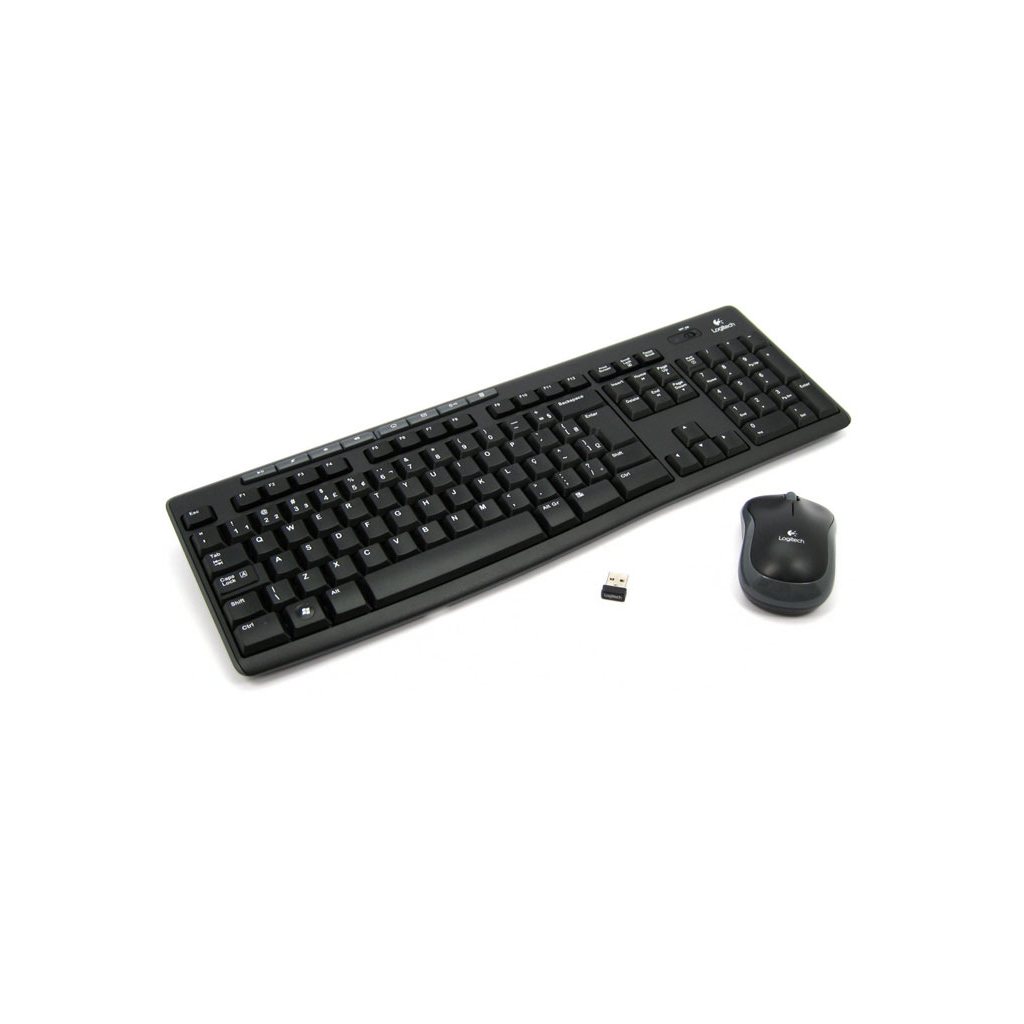 Teclado + Mouse S/ Fio Logitech MK 220